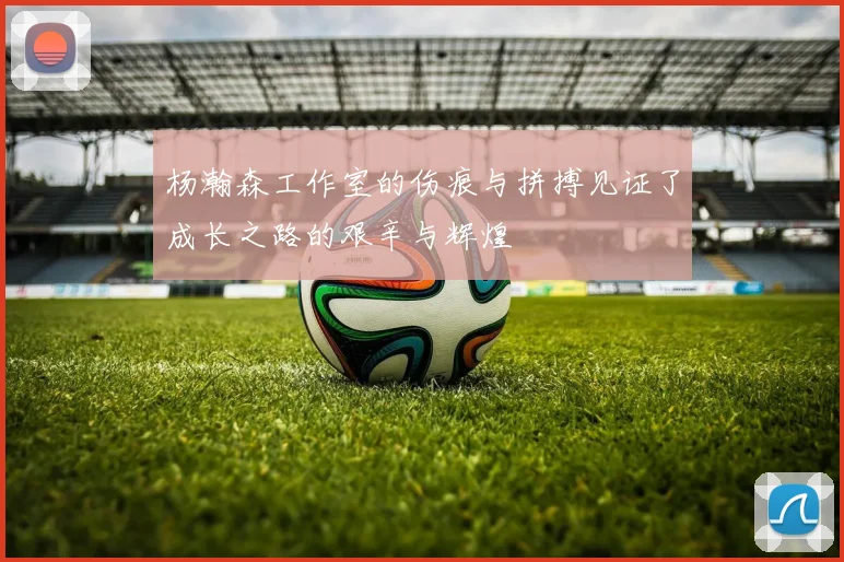 杨瀚森工作室的伤痕与拼搏见证了成长之路的艰辛与辉煌
